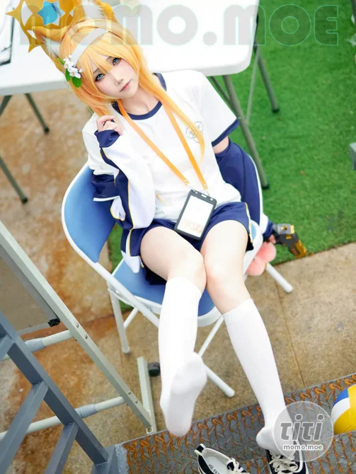 曉美媽 NO.038 Blue Archive – 伊落マリー（体操服） [60P-176MB]-丽丝屋