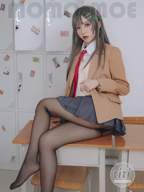 果咩酱w – NO.043 麻衣校服 [30P-228M]-丽丝屋