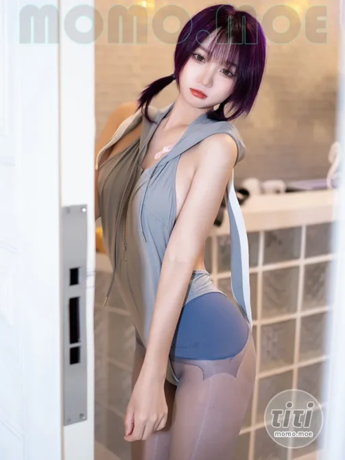 柒柒要乖哦 – NO.53 小灰兔 [71P+1V-510MB]-丽丝屋