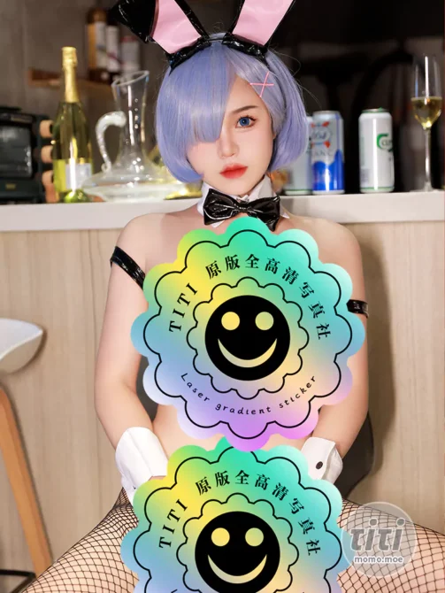 桃暖酱 – NO.09 雷姆兔女郎 [56P-544MB]-丽丝屋