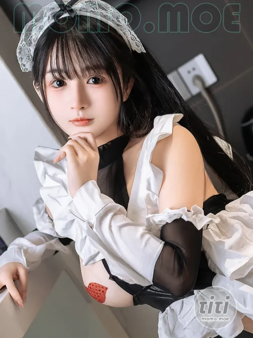 桜井宁宁 – NO.155 黑色女仆 [69P+1V-1.04GB]-丽丝屋