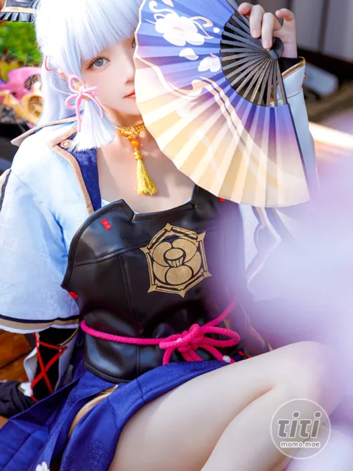 桜桃喵 – NO.128 神里绫华 [34P-483MB]-丽丝屋