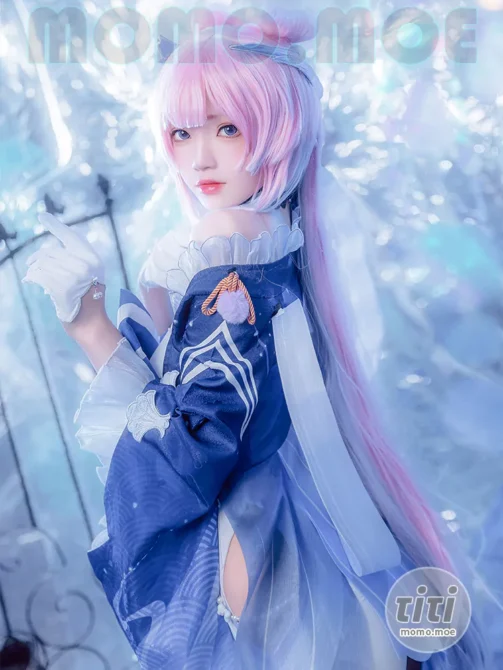 桜桃喵 – NO.151 珊瑚宫心海 [29P3V-411M]-丽丝屋