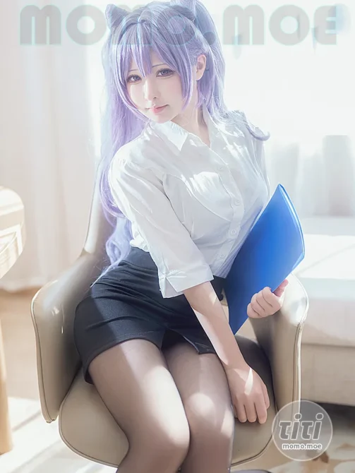 樱梨梨 – NO.004 刻晴秘书 [23P-165MB]-丽丝屋