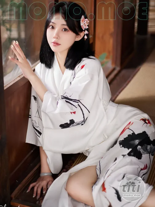 橘猫 – NO.001 和服水墨丹青 [38P-51MB]-丽丝屋