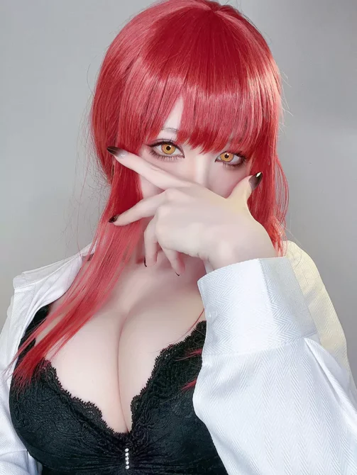 水淼Aqua – NO.135 makima selfie 玛奇玛自拍 [30P-36M]-丽丝屋