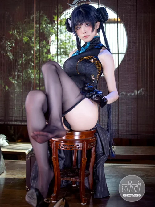 水淼Aqua – NO.146 碧蓝档案 妃咲 [89P-106MB]-丽丝屋