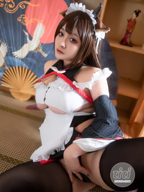 洛璃 LoLiSAMA – NO.044 樫野 迷糊女仆 [64P-680MB]-丽丝屋