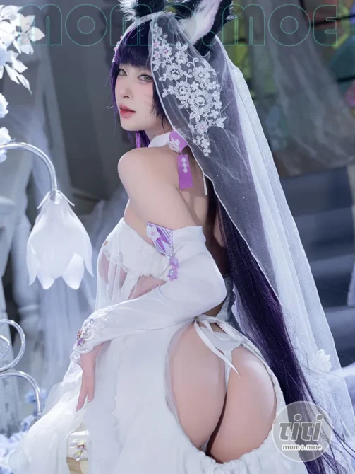 清水由乃 – NO.077 碧蓝航线 武藏 紫藤花 [51P+1V-638MB]-丽丝屋