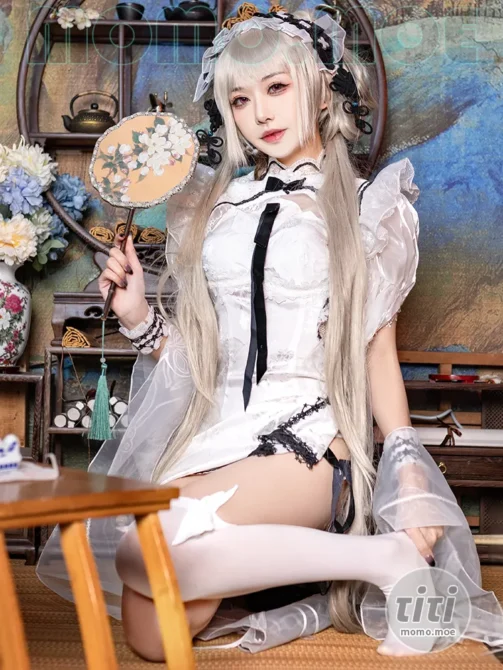 源纱希喵喵喵 – NO.023 碧蓝航线 可畏 同人旗袍 [25P-485M]-丽丝屋