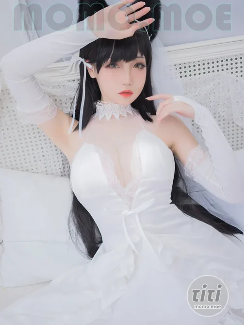 焖焖碳 – NO.044 碧蓝航线 爱宕花嫁 [20P-211M]-丽丝屋