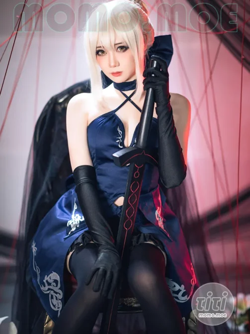 焖焖碳 – NO.047 FGO 黑呆 [30P-404M]-丽丝屋