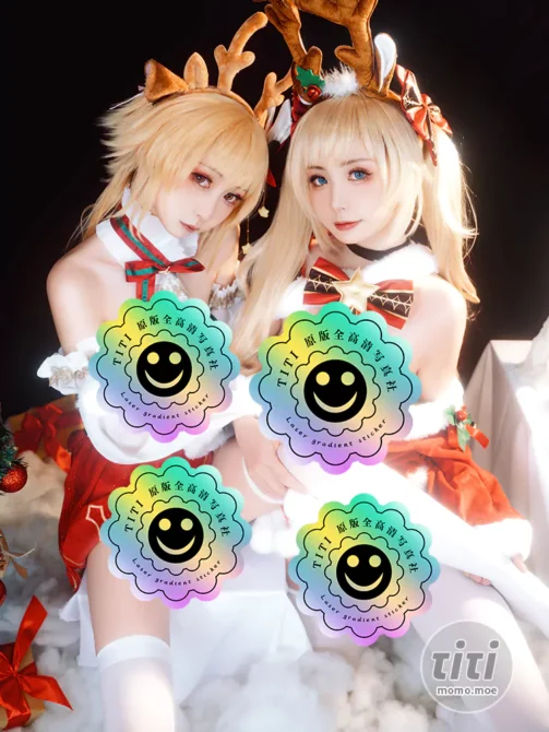 金鱼kinngyo(花音栗子) – NO.024 花音栗子&喵小吉 – Merry Cheistnas [86P1V-1.49GB]-丽丝屋