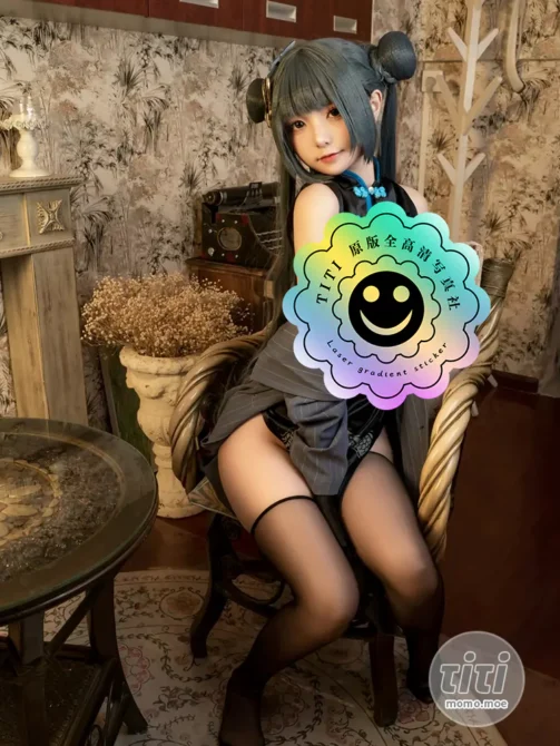 爆机少女喵小吉 NO.090 碧蓝档案-妃咲 [78P1V-435MB]-丽丝屋