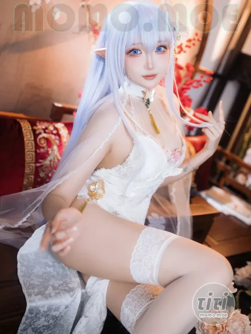 瓜希酱 – NO.128 阿尔比恩旗袍 [20P-60MB]-丽丝屋