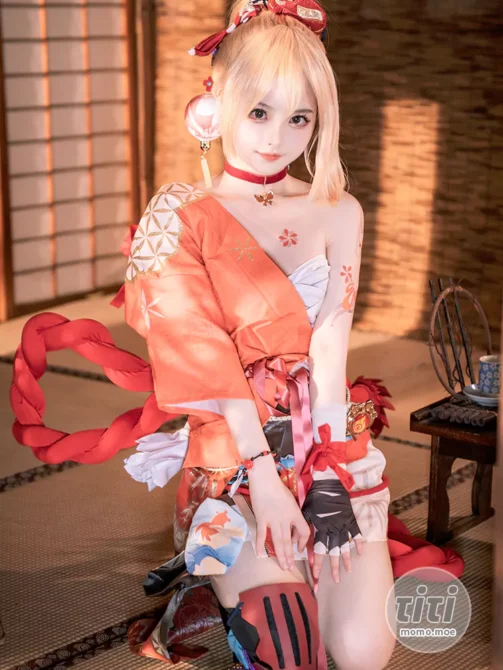 白莉爱吃巧克力 – NO.013 宵宫 [92P-1.36G]-丽丝屋