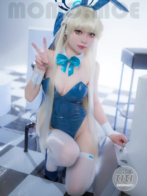 矢量鱼 – NO.009 时兔女郎 [19P-208MB]-丽丝屋