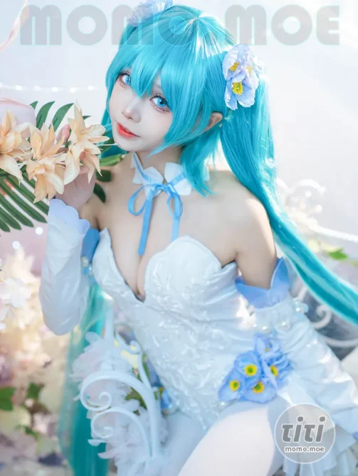 艾西Aiwest – NO.011 初音 粉蝶花 [42P-159MB]-丽丝屋