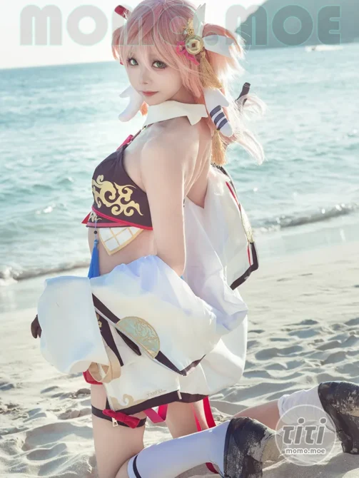 艾西Aiwest – NO.013 原神烟绯 花鸟与情 [29P-371MB]-丽丝屋