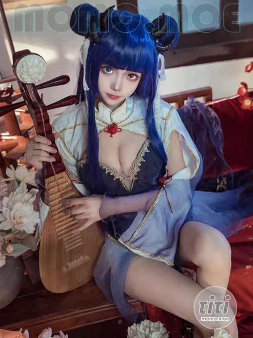 艾西aiwest – NO.008 伊吹新年旗袍 [35P-396MB]-丽丝屋