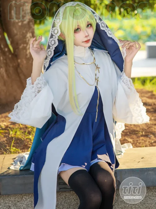 艾西aiwest – NO.009 白圣女 塞西莉亚 [24P-121MB]-丽丝屋