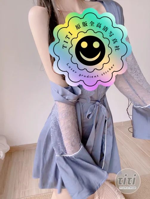 芋圆 – NO.017 灰色朦胧睡裙-丽丝屋