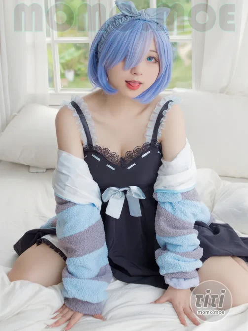 花铃 – NO.057 蕾姆居家服 [30P-208MB]-丽丝屋