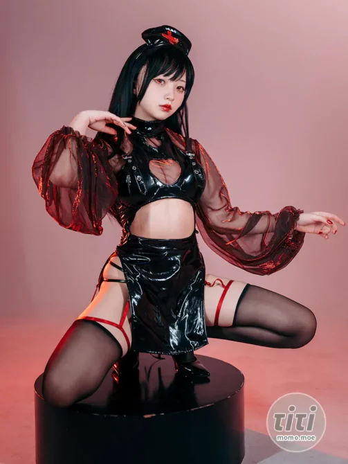 花铃 – NO.021 猩红护士 [77P-280MB]-丽丝屋