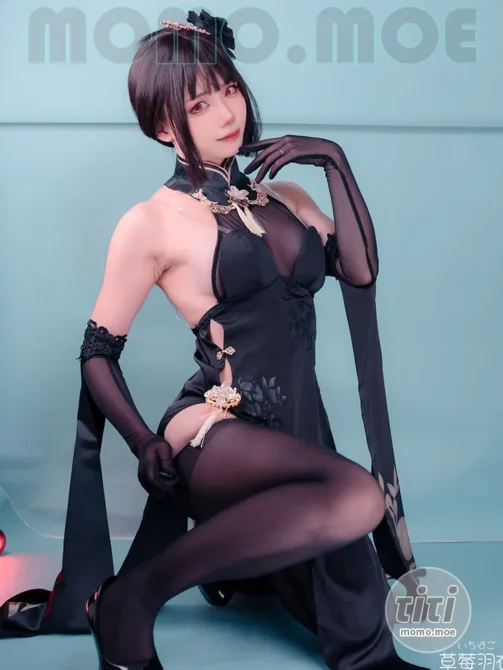 草莓羽衣 – NO.009 Chen Hai Azur Lane [33P-110MB]-丽丝屋