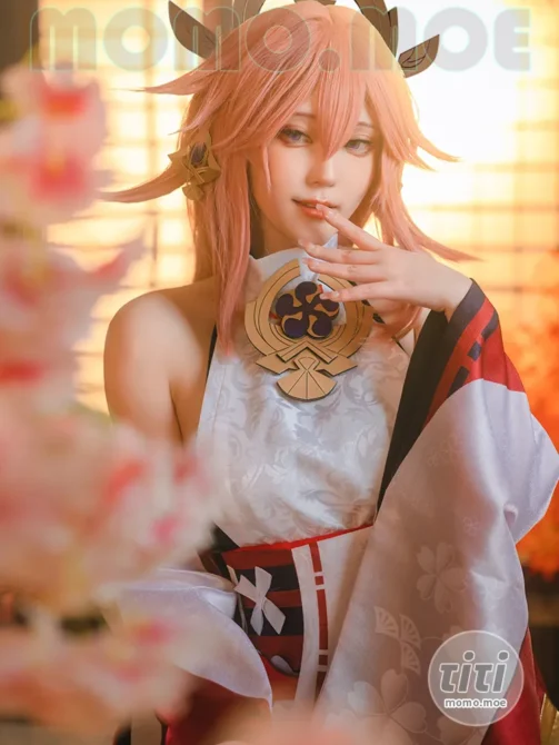 蛋黄mayo – NO.001 八重神子 [34P-209M]-丽丝屋