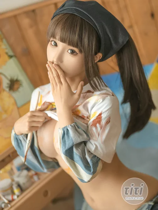 蠢沫沫 – NO.181 小画家 [110P-1.08GB]-丽丝屋