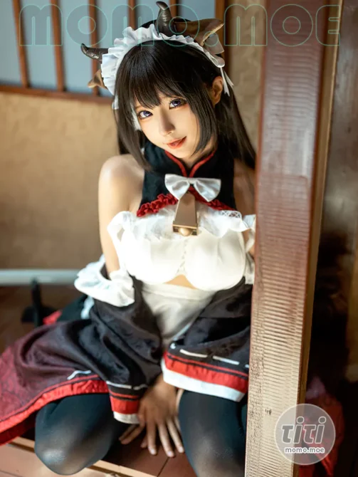 蠢沫沫 – NO.222 牛牛女仆 [15P-143MB]-丽丝屋