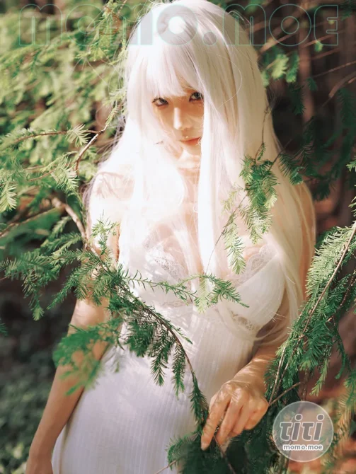 蠢沫沫 – NO.334 2024年会员 绳+白发 [16P-327M]-丽丝屋