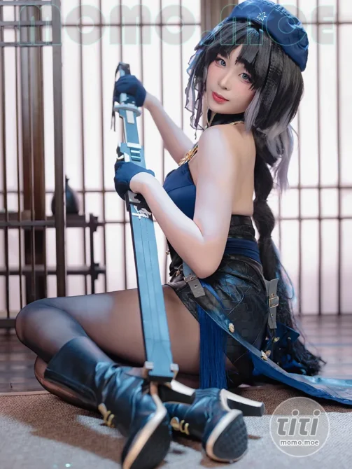 轩萧学姐 – NO.075 鸣潮 秧秧 [108P+1V-682M]-丽丝屋