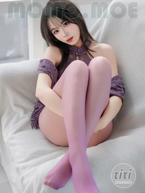 轩萧学姐 – NO.077 紫色旗袍 [140P-1.83G]-丽丝屋