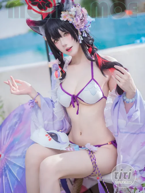 阿包也是兔娘 – NO.111 蔚蓝档案 狐坂若藻 水着 [32P-187M]-丽丝屋