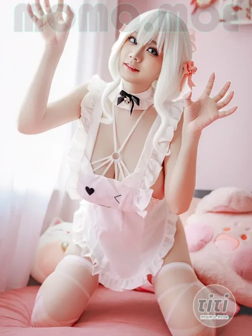 阿雪雪 – NO.009 午睡围裙 [90P+1V-1.07GB]-丽丝屋