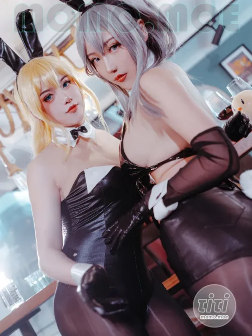 隼隼子 – NO.003 &刺青Poi 碧蓝航线 北卡罗来纳 华盛顿 兔女郎 [40P-295MB]-丽丝屋