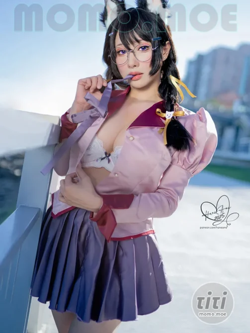 雨波_HaneAme – NO.462 化物语 羽川翼 [43P+5V-254M]-丽丝屋