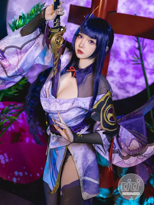 雪晴Astra – NO.37 雷电将军 [62P1V-927MB]-丽丝屋