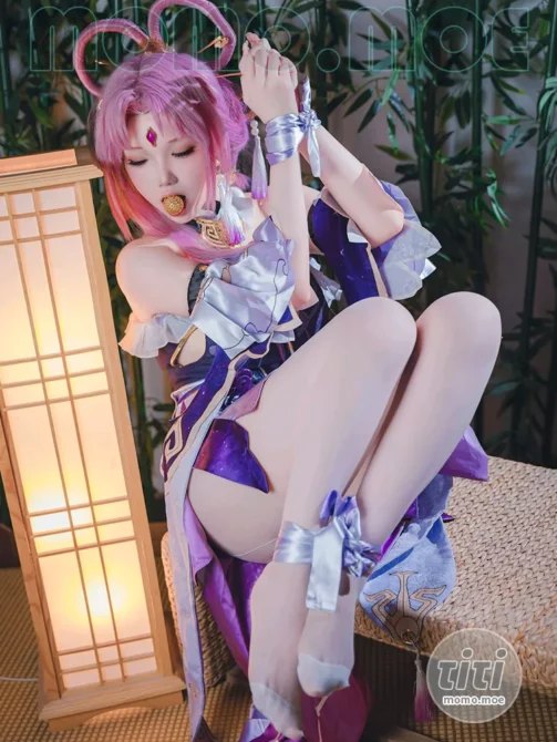 雪晴Astra – NO.50 崩坏 符玄 [66P-92MB]-丽丝屋