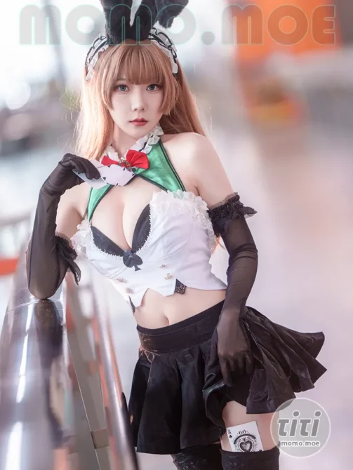 香草喵露露 – NO.60 碧蓝航线 莫妮卡 [18P-117M]-丽丝屋