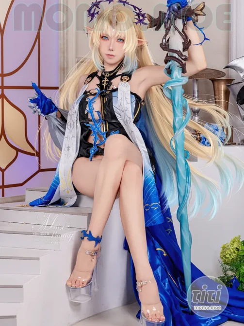 黏黏团子兔 – NO.222 (咬一口兔娘) 25年08月 鸣潮-芙露德莉斯 [101P+2V-1.98G]-丽丝屋