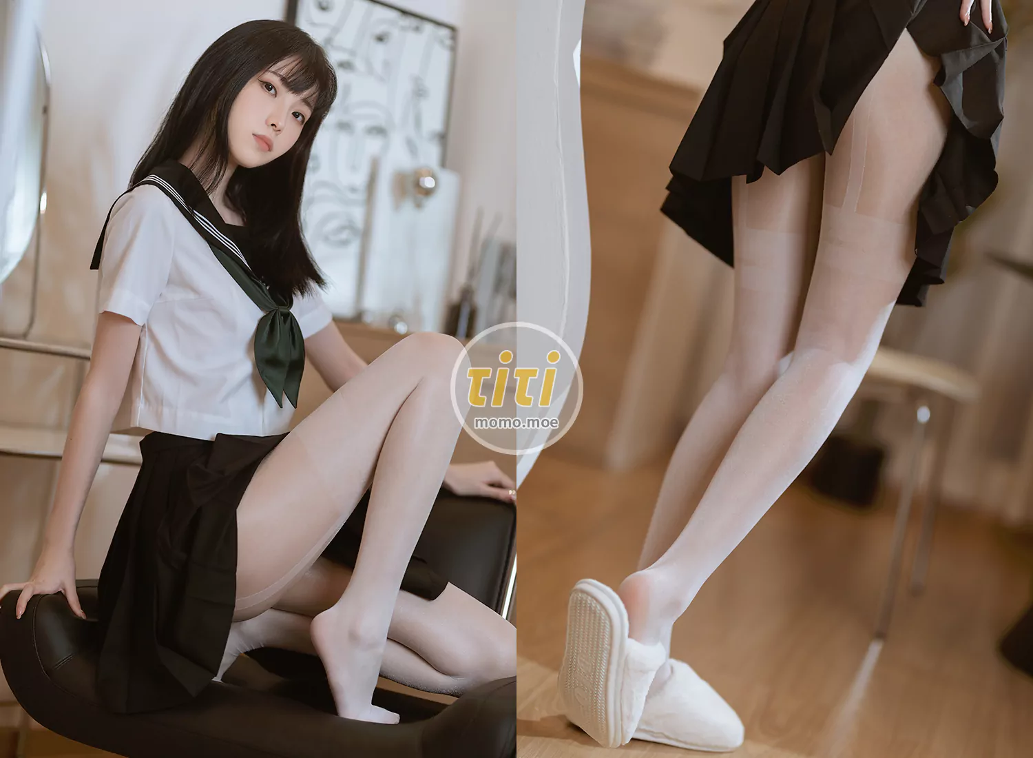 许岚LAN - NO.018 白丝水手服