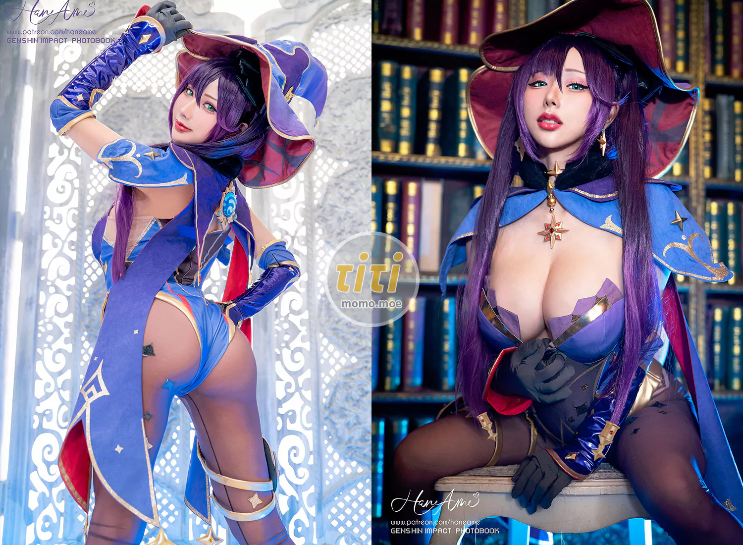 雨波_HaneAme - NO.259 Mona (Genshin Impact)