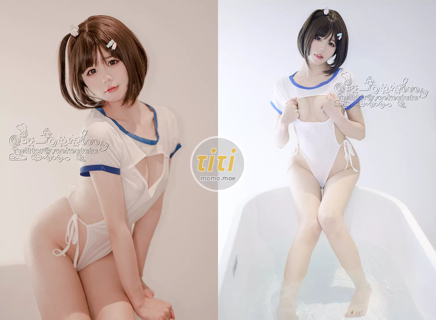 黏黏团子兔 - NO.06 纯白欲缸